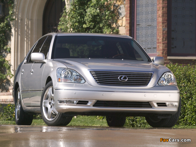 Images of Lexus LS 430 (UCF30) 2003–06 (640 x 480)