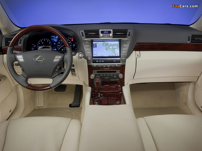 Images of Lexus LS 460L (USF41) 2009–12 (800 x 600)