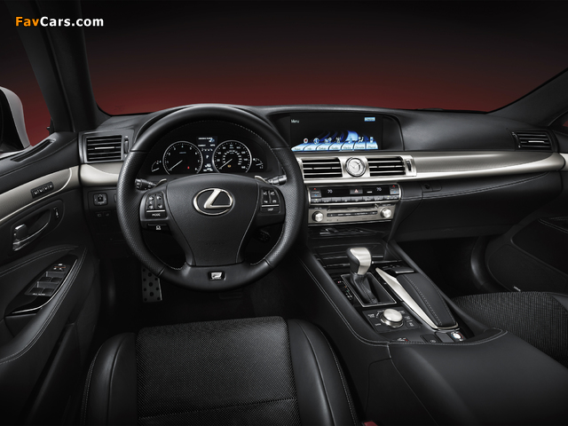 Images of Lexus LS 460 F-Sport 2012 (640 x 480)