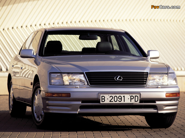 Lexus LS 400 EU-spec (UCF20) 1995–97 images (640 x 480)