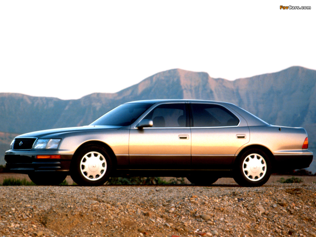 Lexus LS 400 US-spec (UCF20) 1995–97 pictures (1024 x 768)