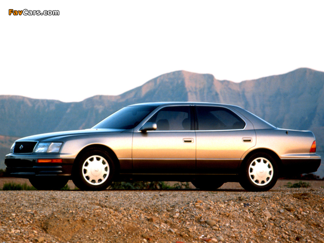Lexus LS 400 US-spec (UCF20) 1995–97 pictures (640 x 480)