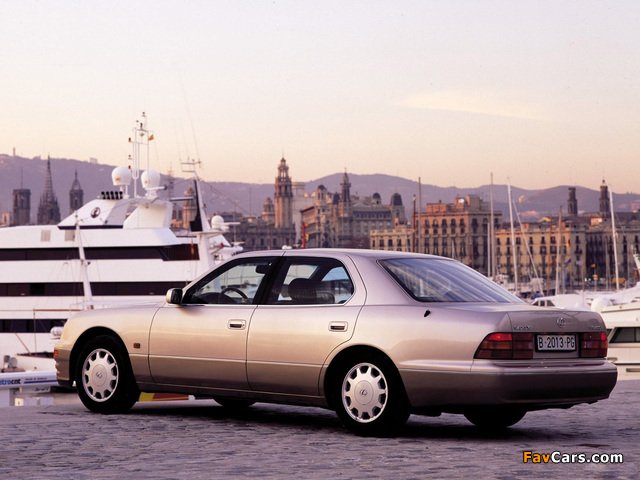 Lexus LS 400 EU-spec (UCF20) 1995–97 wallpapers (640 x 480)