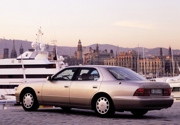 Lexus LS 400 EU-spec (UCF20) 1995–97 wallpapers