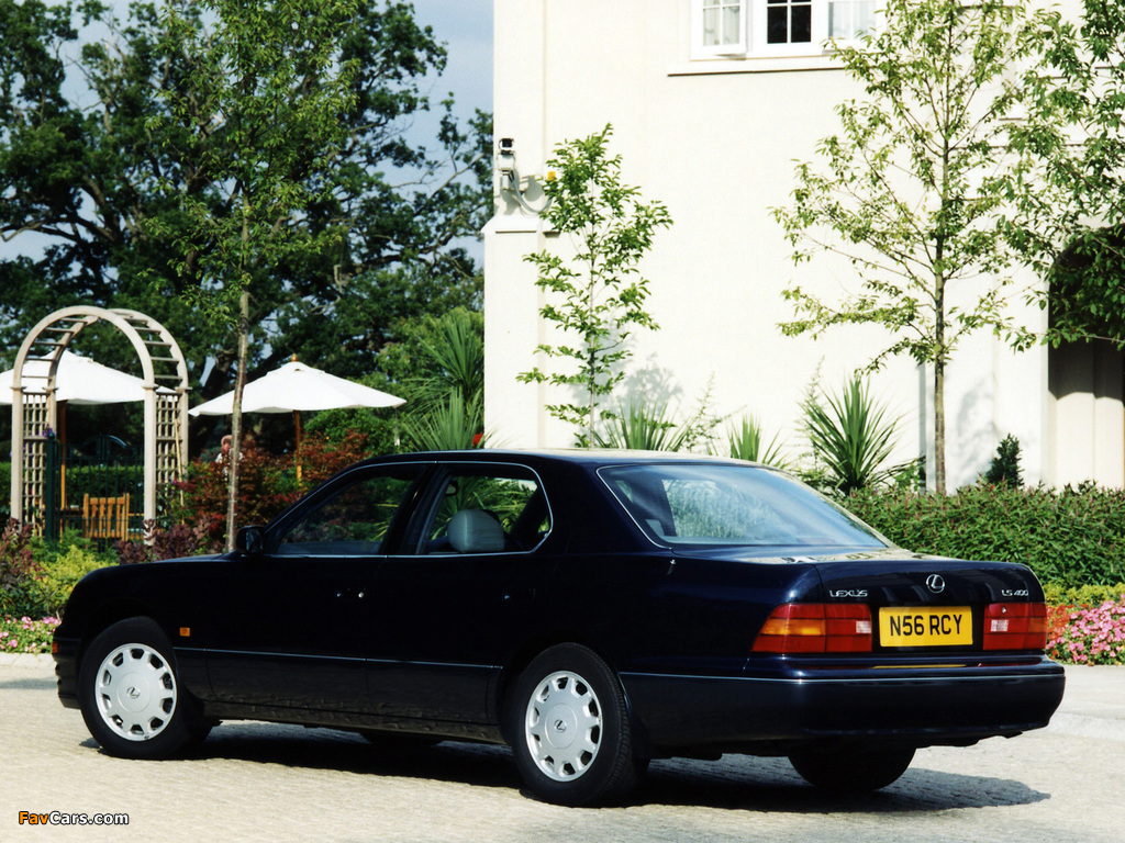Lexus LS 400 UK-spec (UCF20) 1997–2000 images (1024 x 768)