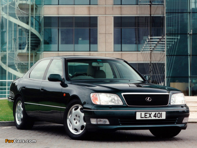 Lexus LS 400 UK-spec (UCF20) 1997–2000 photos (640 x 480)