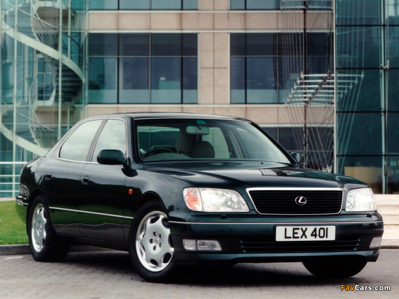 Lexus LS 400 UK-spec (UCF20) 1997–2000 photos (800 x 600)