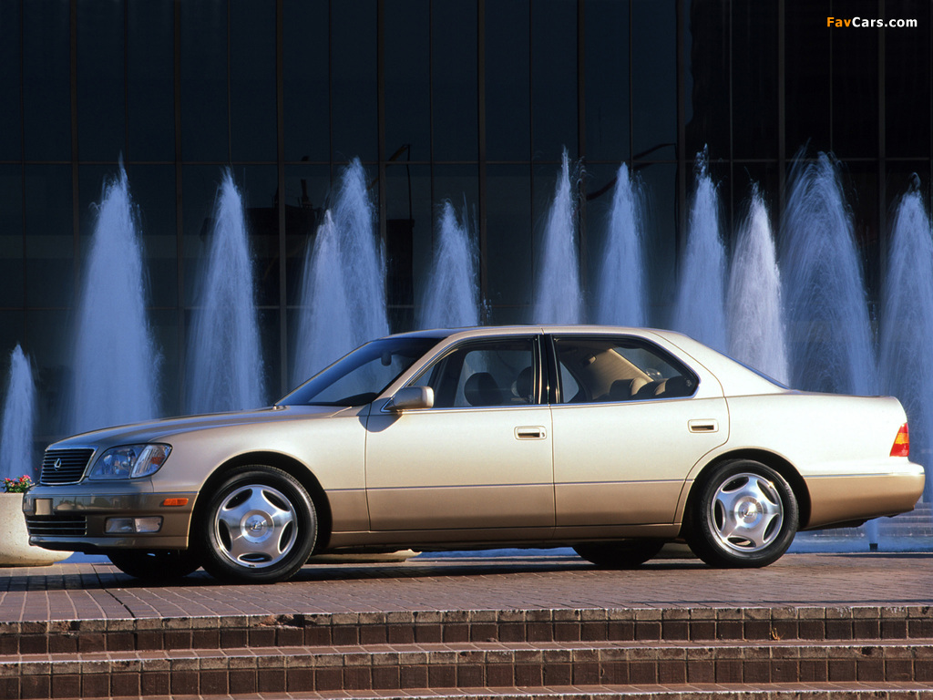 Lexus LS 400 (UCF20) 1997–2000 photos (1024 x 768)