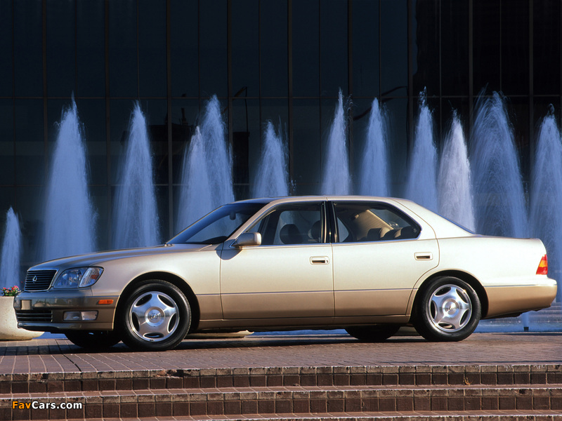 Lexus LS 400 (UCF20) 1997–2000 photos (800 x 600)
