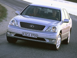 Lexus LS 430 EU-spec (UCF30) 2000–03 images