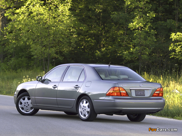 Lexus LS 430 (UCF30) 2000–03 images (640 x 480)