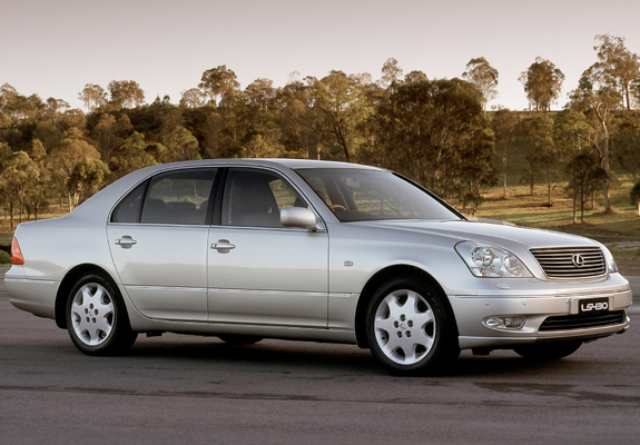 Lexus LS 430 AU-spec (UCF30) 2000–03 photos