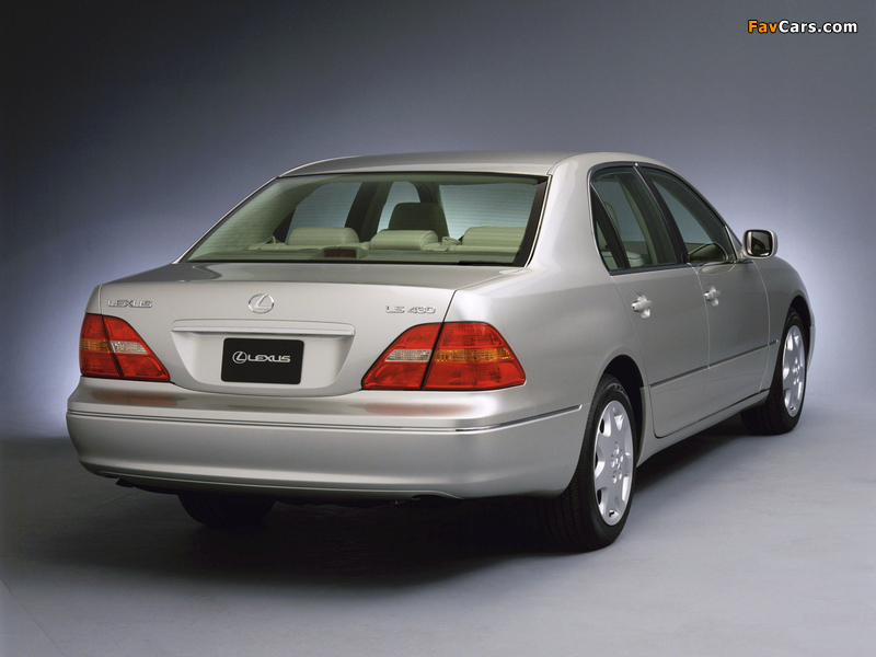 Lexus LS 430 (UCF30) 2000–03 photos (800 x 600)