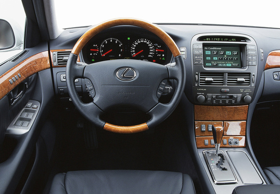 Lexus LS 430 EU-spec (UCF30) 2000–03 photos