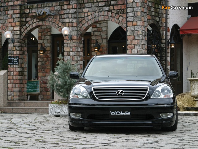 WALD Lexus LS 430 (UCF30) 2000–03 pictures (640 x 480)
