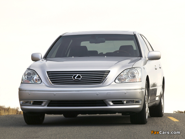 Lexus LS 430 (UCF30) 2003–06 images (640 x 480)