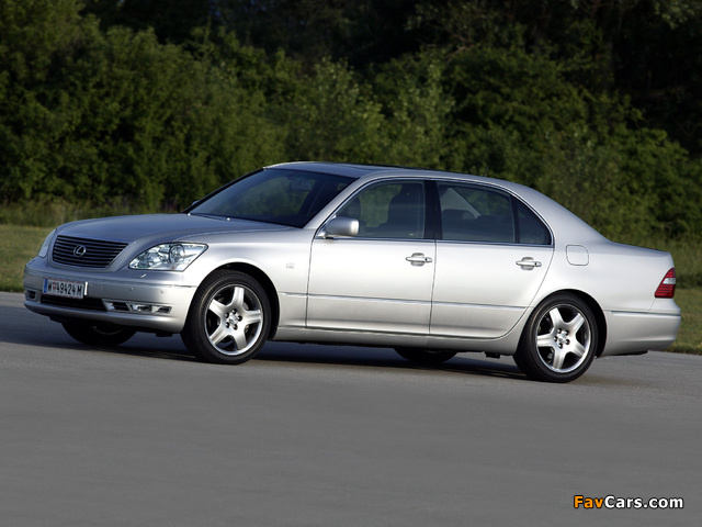 Lexus LS 430 EU-spec (UCF30) 2003–06 pictures (640 x 480)