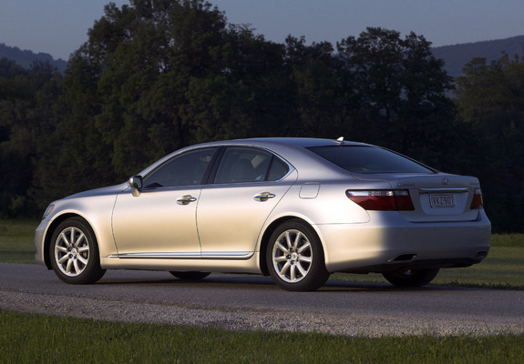 Lexus LS 460 EU-spec (USF40) 2006–09 images