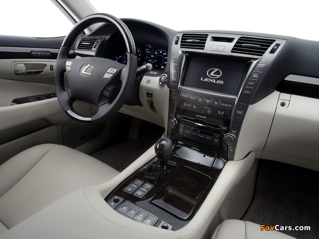 Lexus LS 460 (USF40) 2006–09 images (640 x 480)