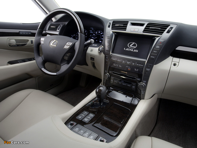 Lexus LS 460 (USF40) 2006–09 images (800 x 600)