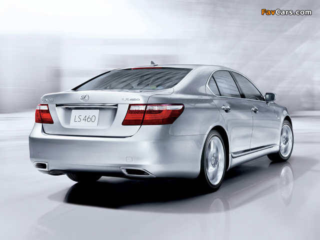 Lexus LS 460 JP-spec (USF40) 2006–08 photos (640 x 480)