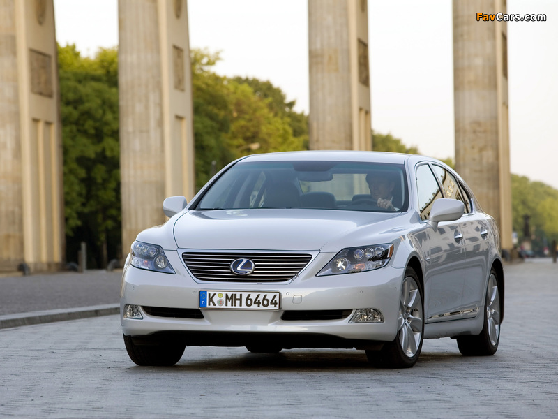 Lexus LS 600h EU-spec (UVF45) 2007–09 images (800 x 600)