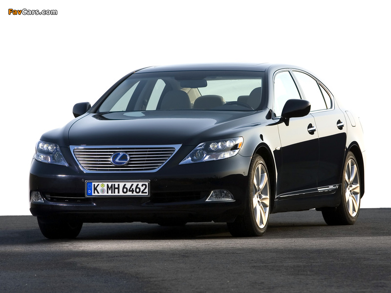 Lexus LS 600h EU-spec (UVF45) 2007–09 photos (800 x 600)