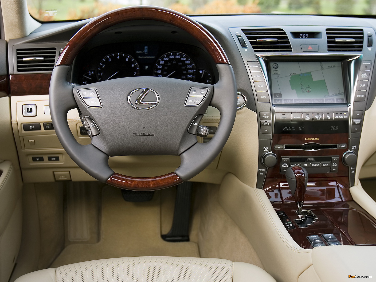 Lexus LS 460L (USF41) 2007–09 wallpapers (1600 x 1200)