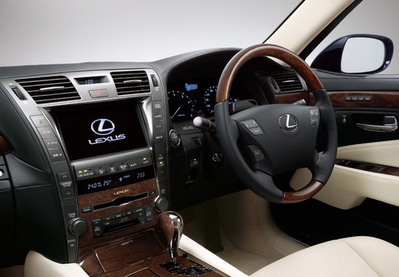 Lexus LS 600h L JP-spec (UVF45) 2007–09 wallpapers