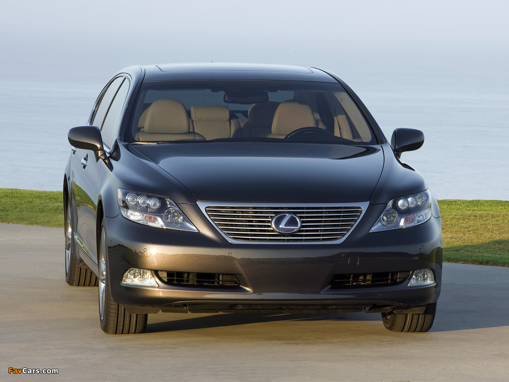 Lexus LS 600h L Pebble Beach Edition (UVF45) 2008 images (1024 x 768)