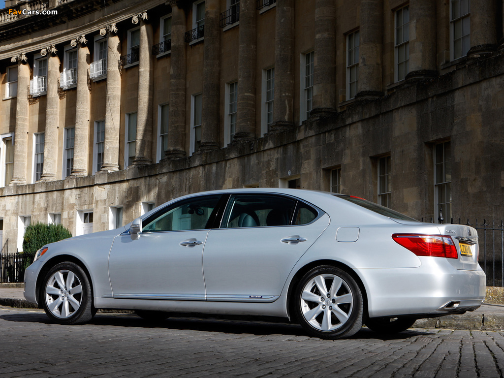 Lexus LS 600h L UK-spec (UVF45) 2009–12 images (1024 x 768)