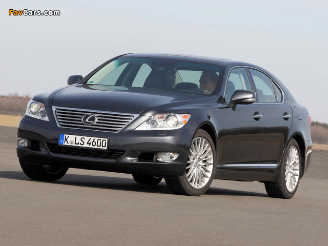 Lexus LS 460 EU-spec (USF40) 2009–12 images (640 x 480)