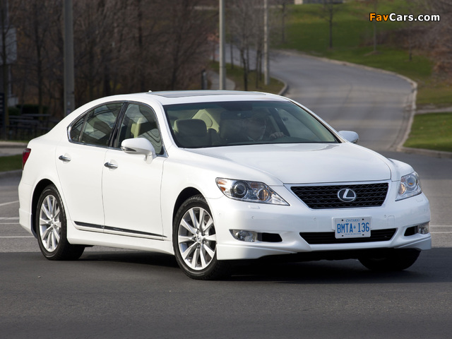 Lexus LS 460 Sport (USF40) 2009–12 photos (640 x 480)