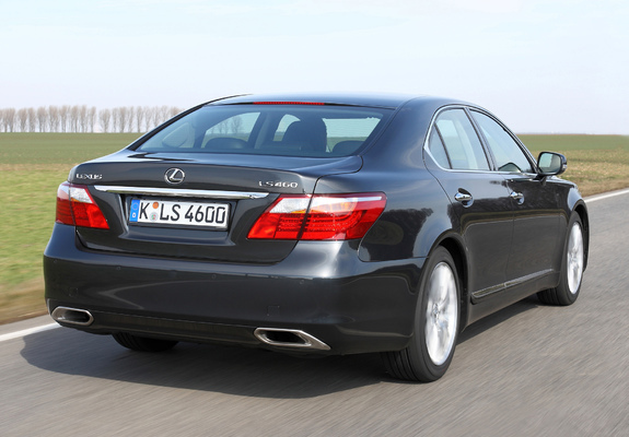 Lexus LS 460 EU-spec (USF40) 2009–12 photos