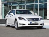 Lexus LS 600h EU-spec (UVF45) 2009–12 wallpapers