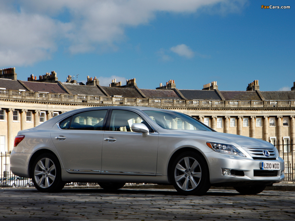 Lexus LS 600h L UK-spec (UVF45) 2009–12 wallpapers (1024 x 768)