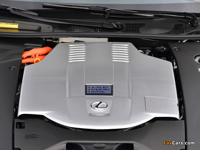 Lexus LS 600h F-Sport EU-spec 2012 photos (640 x 480)