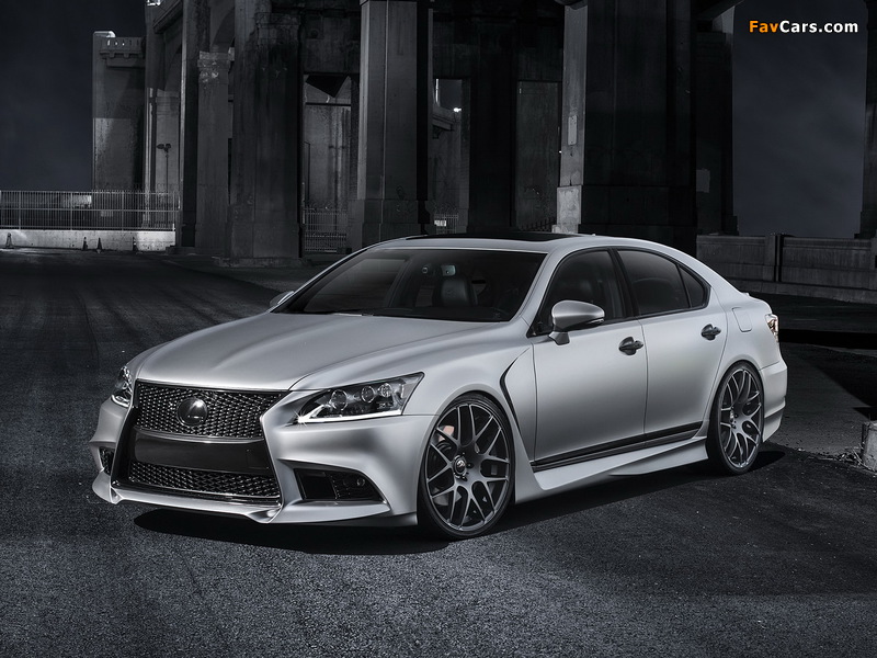 Lexus Project LS 460 F-Sport by Five Axis 2012 photos (800 x 600)