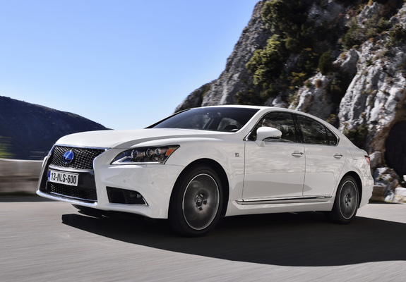 Lexus LS 600h F-Sport EU-spec 2012 pictures