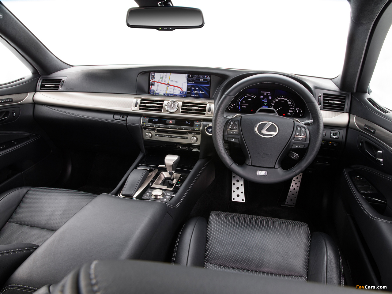 Lexus LS 600h F-Sport AU-spec 2013 pictures (1280 x 960)