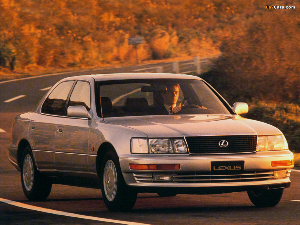 Photos of Lexus LS 400 EU-spec (UCF10) 1989–94 (1024 x 768)