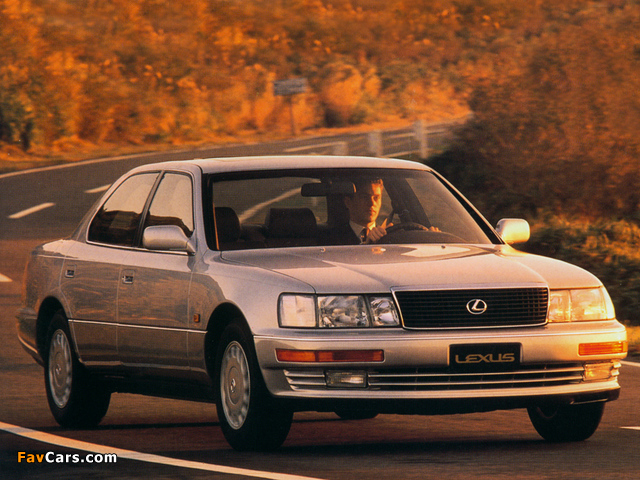 Photos of Lexus LS 400 EU-spec (UCF10) 1989–94 (640 x 480)