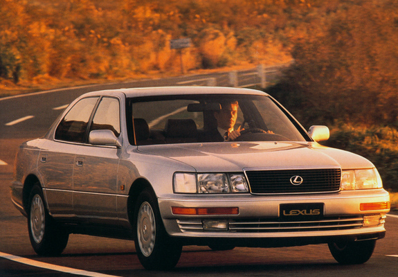 Photos of Lexus LS 400 EU-spec (UCF10) 1989–94