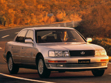 Photos of Lexus LS 400 EU-spec (UCF10) 1989–94