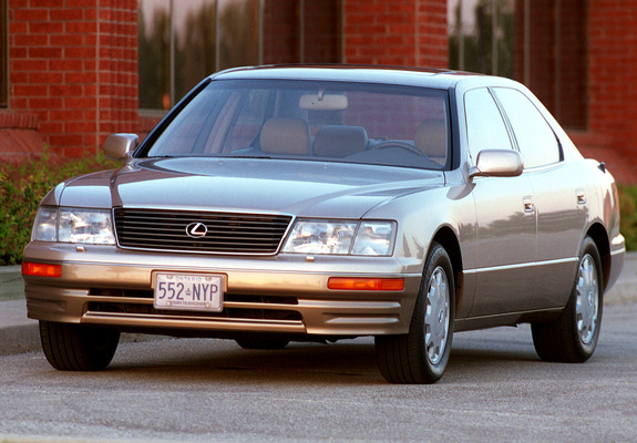 Photos of Lexus LS 400 US-spec (UCF20) 1995–97