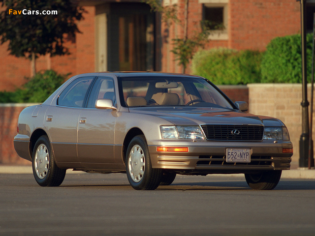 Photos of Lexus LS 400 (UCF20) 1995–97 (640 x 480)