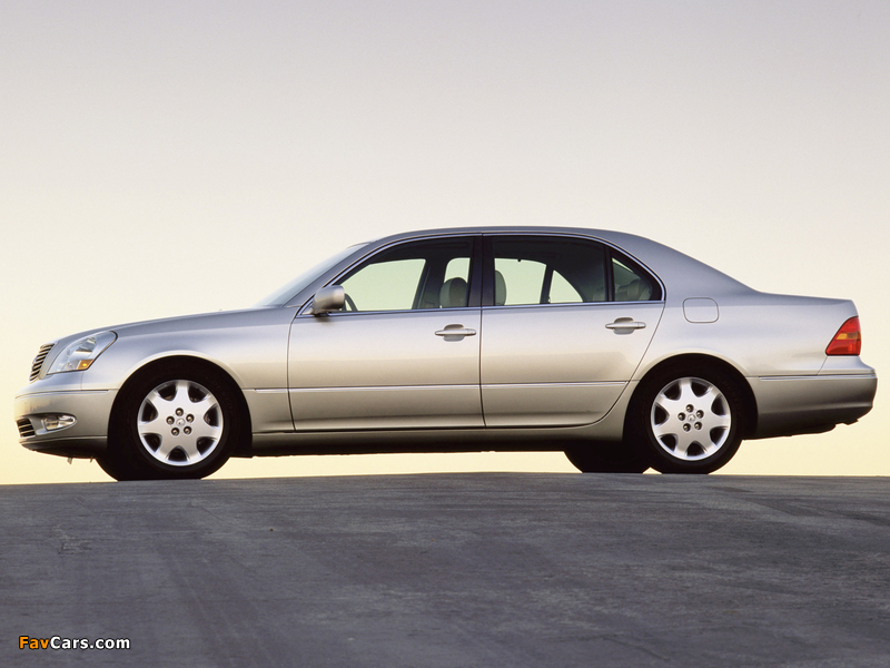 Photos of Lexus LS 430 (UCF30) 2000–03 (800 x 600)