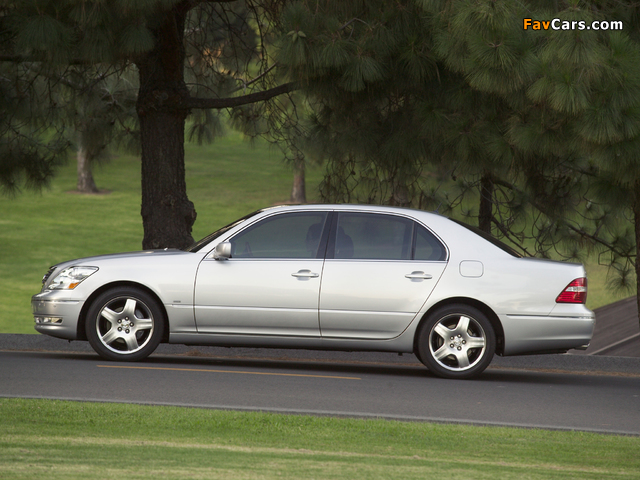 Photos of Lexus LS 430 (UCF30) 2003–06 (640 x 480)