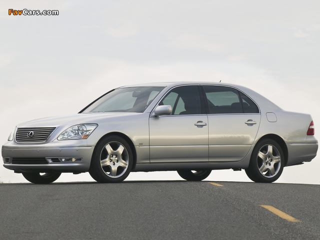 Photos of Lexus LS 430 (UCF30) 2003–06 (640 x 480)