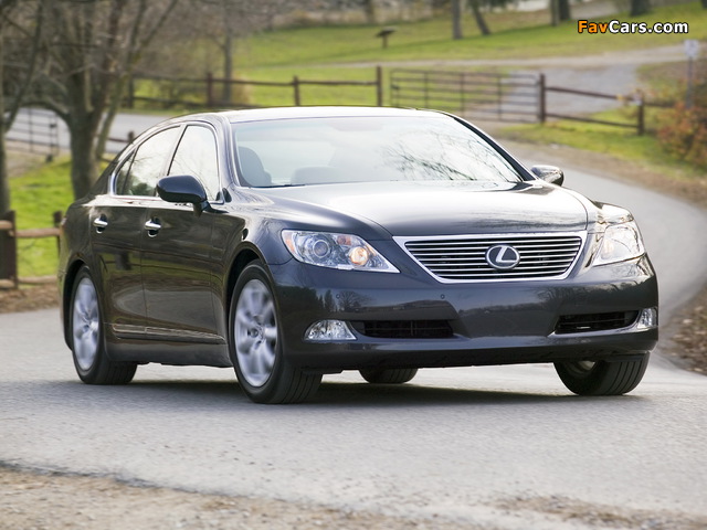 Photos of Lexus LS 460 (USF40) 2006–09 (640 x 480)